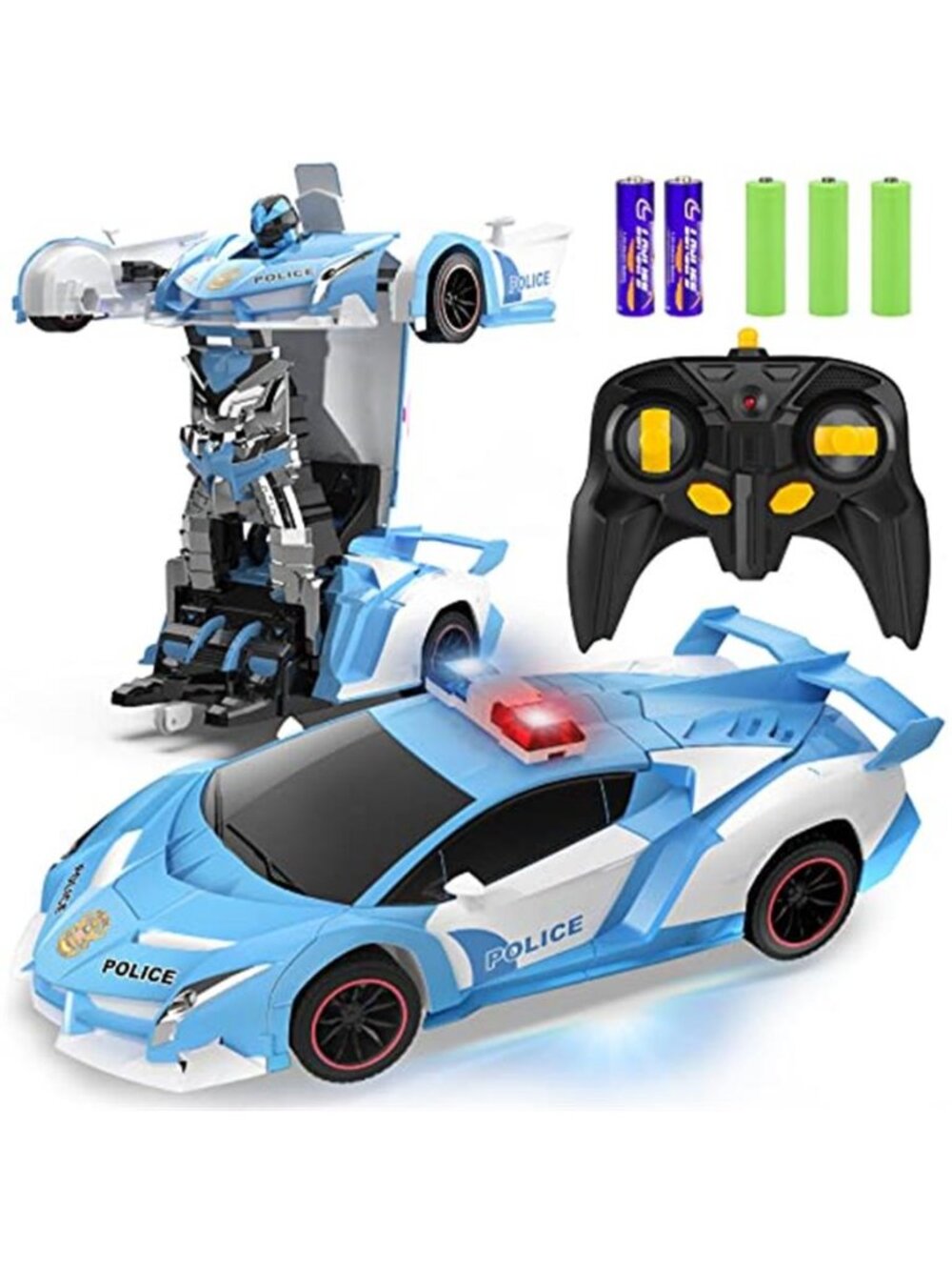 New RC Cars - Transform Remote Control Car, 2.4Ghz 1:18 Scale Transforming